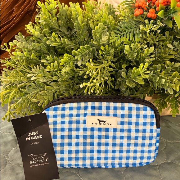 SCOUT GINGHAM POUCH - Picture 1 of 7